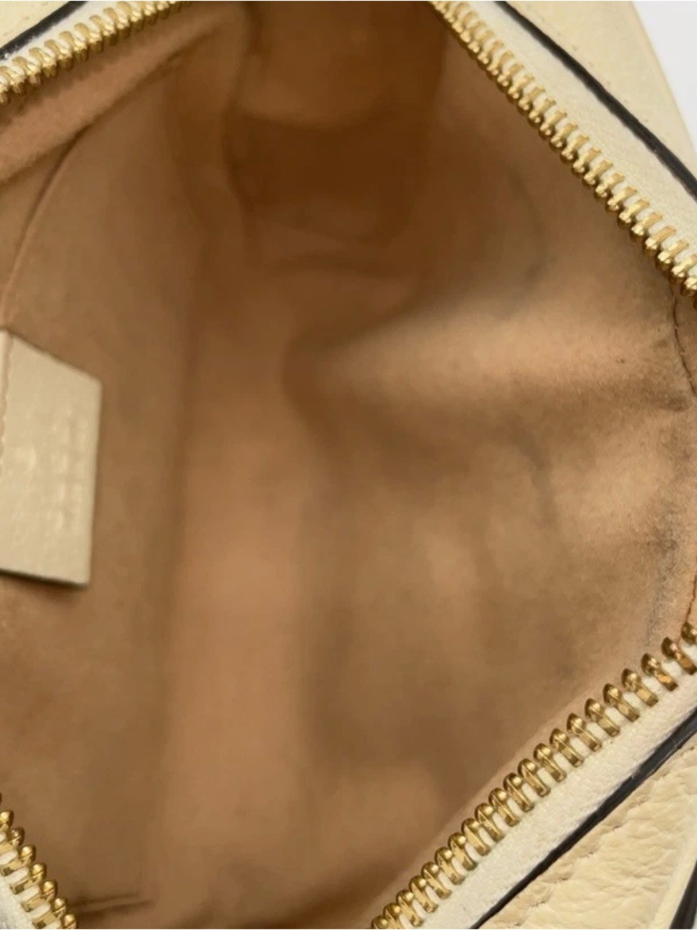 Gucci Ophidia GG Supreme Sherry Line Gray White Mini ShoulderBag - Picture 13 of 16